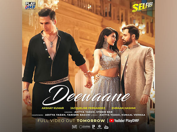 Akshay, Jacqueline, Emraan's new romantic track 'Deewane' from 'Selfiee' out now