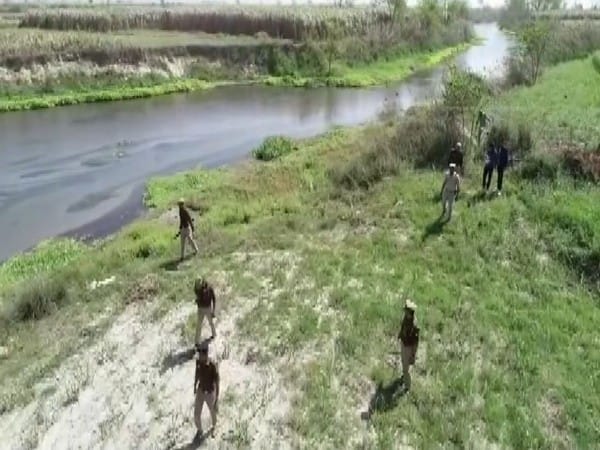 Uttar Pradesh: Police conduct security check through drones ahead of Holi celebration