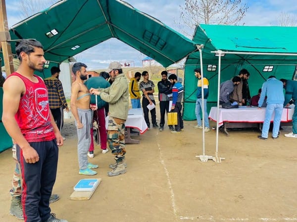 Indian Army organises Agniveer recruitment registration drive for youth in Kashmir