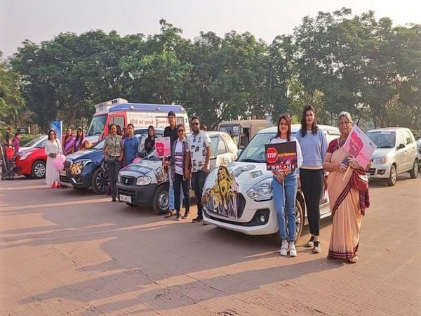 Women's Car Rally with unique themes organized in Bhubaneswar ahead of International Women's Day