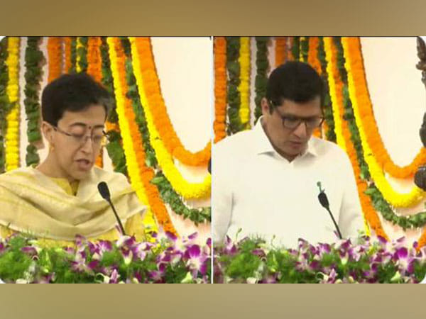 AAP MLAs Atishi, Saurabh Bharadwaj take oath as Delhi ministers