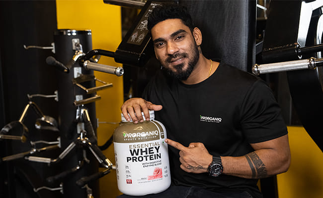 Prorganiq launches the Best Whey Tasting Protein Supplement in India