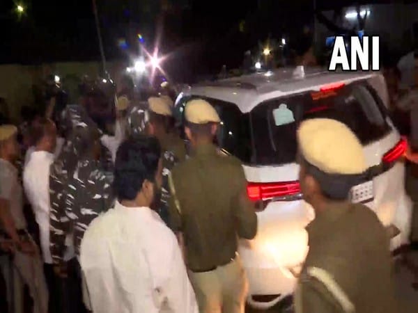 BRS leader K Kavitha leaves ED office after questioning in Delhi liquor policy case