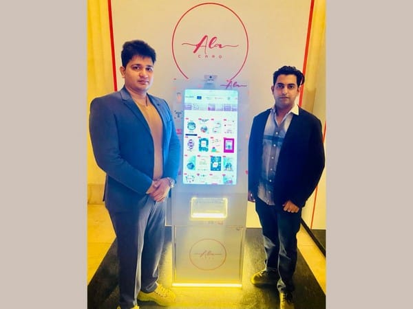 Alacard Plans to install 2,000 self-service personalised greeting card & gift voucher Kiosks by 2025 across India