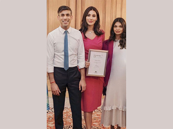 Deana Uppal receives Points of Light award from UK Prime Minister Rishi Sunak