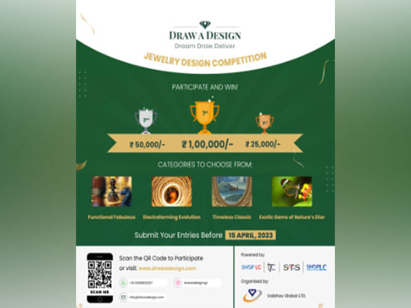 Vaibhav Global Limited launches 'Draw A Design 2.0' - A Jewelry Design Competition