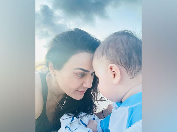 Preity Zinta gives a glimpse of her son mopping floor, praises little one's 'Swachh Bharat' moves