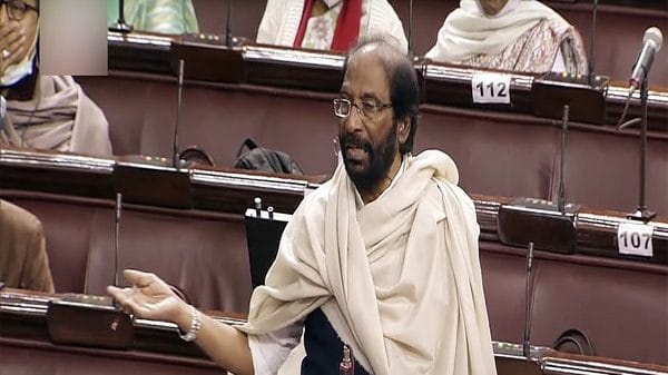 DMK Rajya Sabha MP Tiruchi Siva. | File Photo | ANI