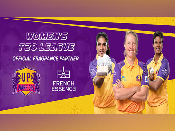 French Essence in a bold new look with revamped logo design & as official fragrance partner of UP Warriorz at Women's T20 league 