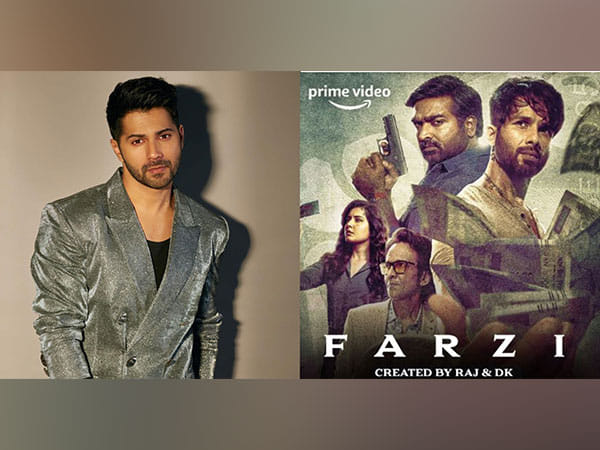 Varun Dhawan, Raj and DK celebrate 'Farzi' success on 'Citadel' sets