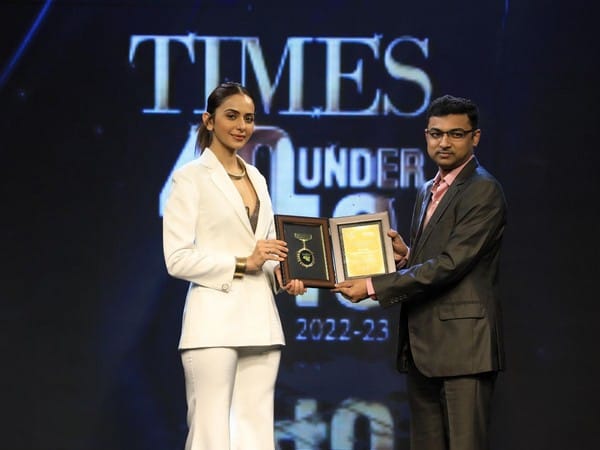 ABSYZ Software's CEO, Balesh Lakshminarayanan felicitated at Times 40 Under 40