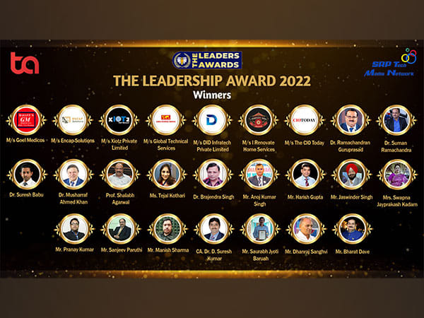 SRP Tech Media Network organized 'The Leadership Award 2022 - Virtual 2nd Edition', felicitated top companies & individuals