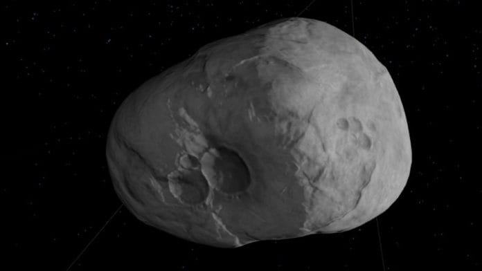 An asteroid named 2023 DW