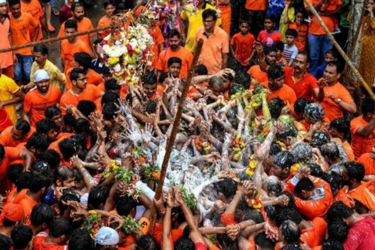 Yet another civic poll outreach? BJP woos Mumbai’s Marathi-speaking Hindus with Gudi Padwa display of faith