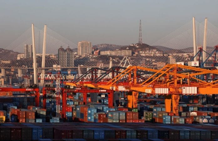 A general view shows a commercial port in Vladivostok, Russia | File Photo: Reuters