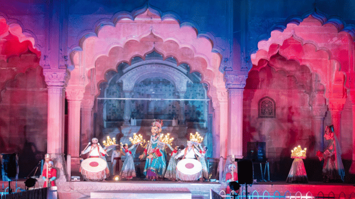 Shah Jahan puppet at Red Fort's Jai Hind show | Dalmia Bharat Group
