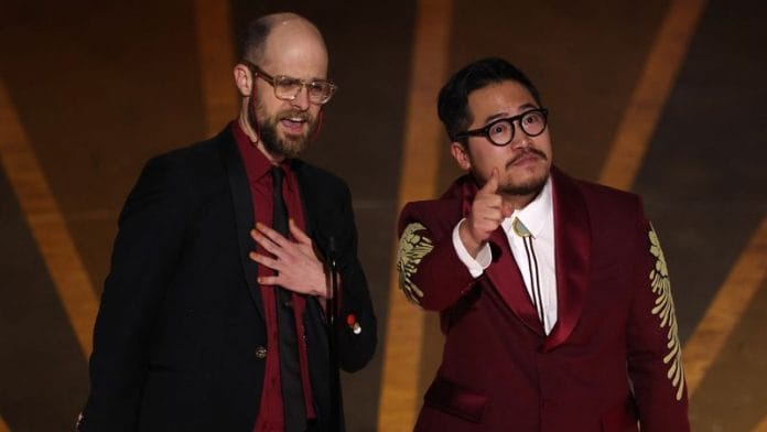 Daniel Kwan and Daniel Scheinert win the Oscar for Best Director for 