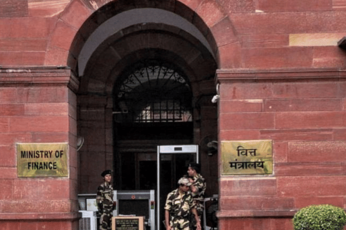 Representational image of Union Finance Ministry | ANI