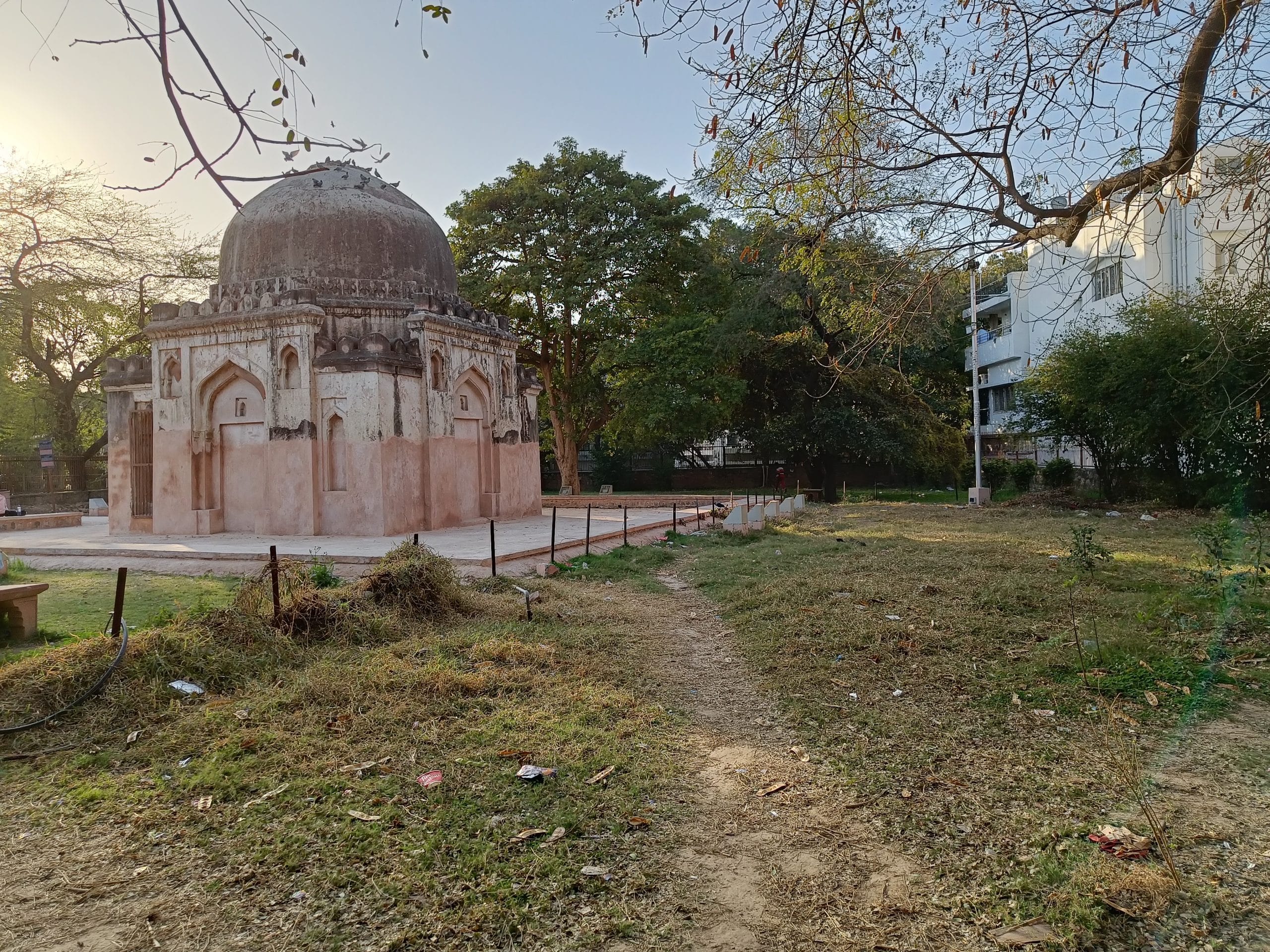 Land just adjacent to Sakari Gumti, one of the centrally protected monuments under ASI. But the land owner can't make any construction due to AMASR act | Krishan Murari,The Print