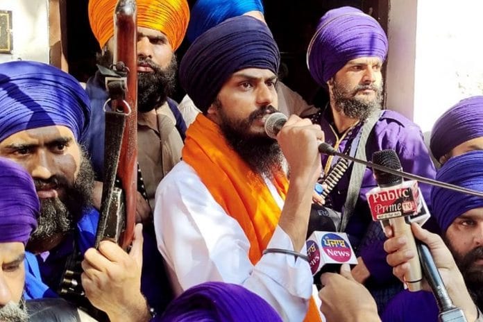 Radical preacher Amritpal Singh | ANI file photo