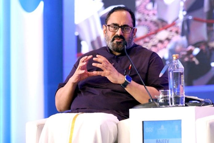 Union Minister Rajeev Chandrasekhar | ANI file photo