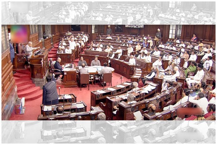 Rajya Sabha in session Tuesday | ANI/Sansad TV