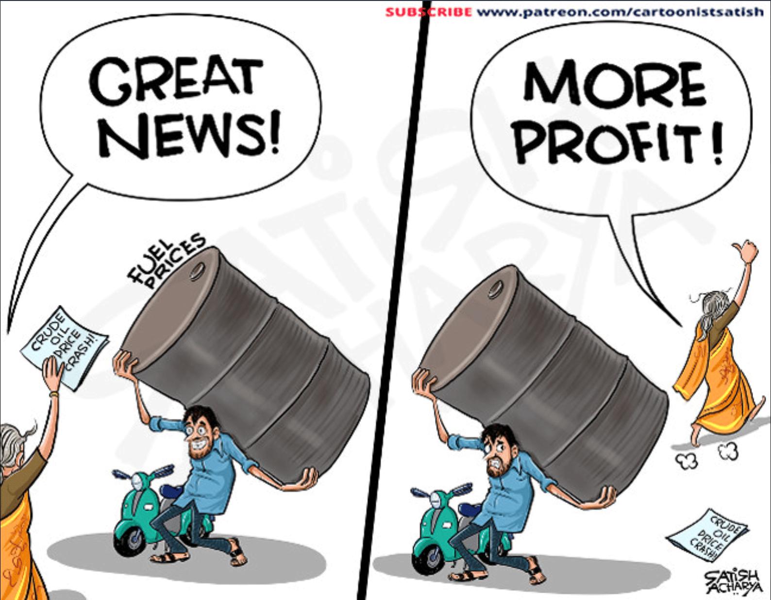 Satish Acharya | Twitter/@satishacharya