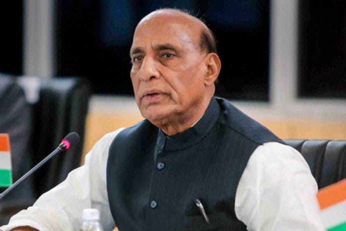 Defence minister Rajnath Singh | Photo: PTI