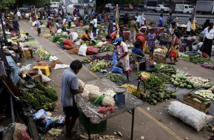 A general view of a main market is seen, after The International Monetary Fund's executive board approved a $3 billion, in Colombo, Sri Lanka March | Reuters