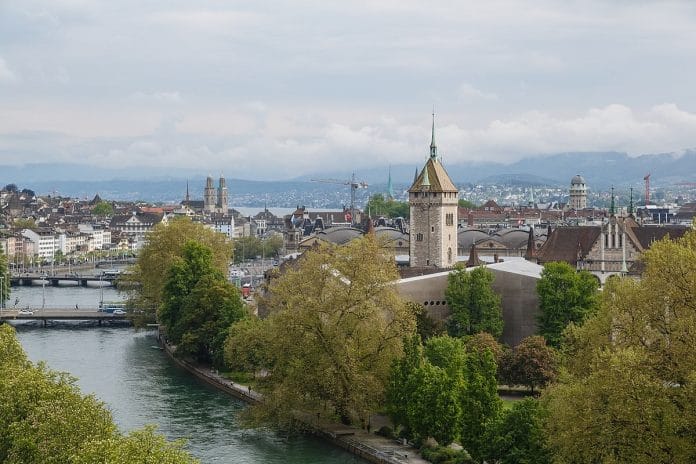 A view of Zürich