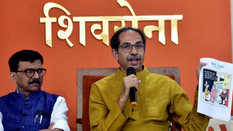 ‘Sena roots run deep, lack of funds not a deterrent,’ say sainiks loyal to the Thackeray name