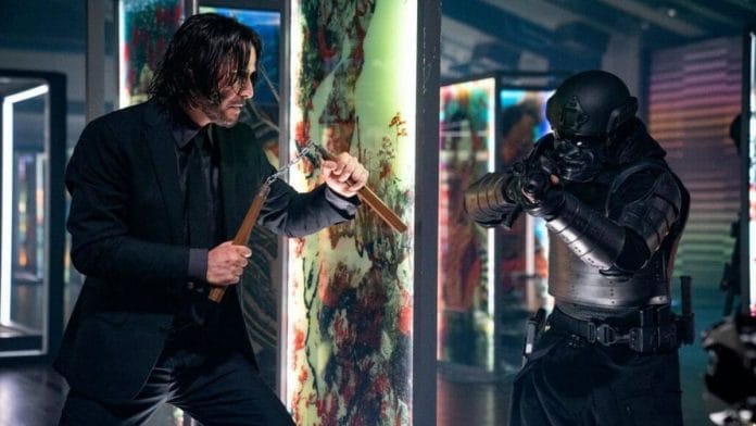 Keanu Reeves fights it out in John Wick: Chapter 4 | Twitter/ @JohnWickMovie
