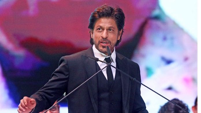 Bollywood actor Shah Rukh Khan speaks at the inaugural programme of the 28th Kolkata International Film Festival, in Kolkata on 16 December, 2022 | ANI