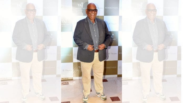 Bollywood actor Satish Kaushik poses for a photo at a book launch of in Mumbai on 10th January, 2023 | ANI