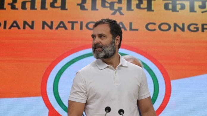 File photo of Rahul Gandhi | Suraj Singh Bisht | ThePrint