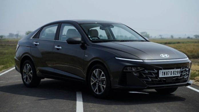 Where the new Hyundai Verna really shines through is its exterior design. | Debayan Dutta | ThePrint