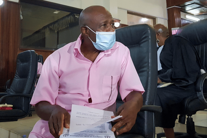 Paul Rusesabagina inside a courtroom in Rwanda's Kigali | Reuters