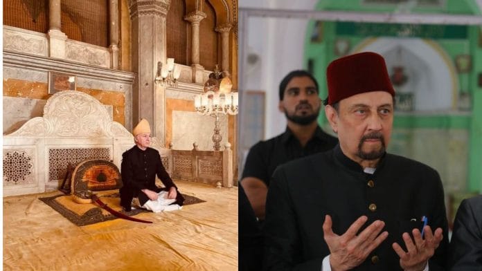 Azmet Jah at his intimate coronation ceemony (L), Raunaq Yar Khan, a popular local descendant (R) | By special arrangement