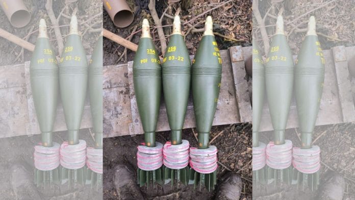 Pakistani ammunition being used by the Ukrainian army | Twitter / @UAWeapons
