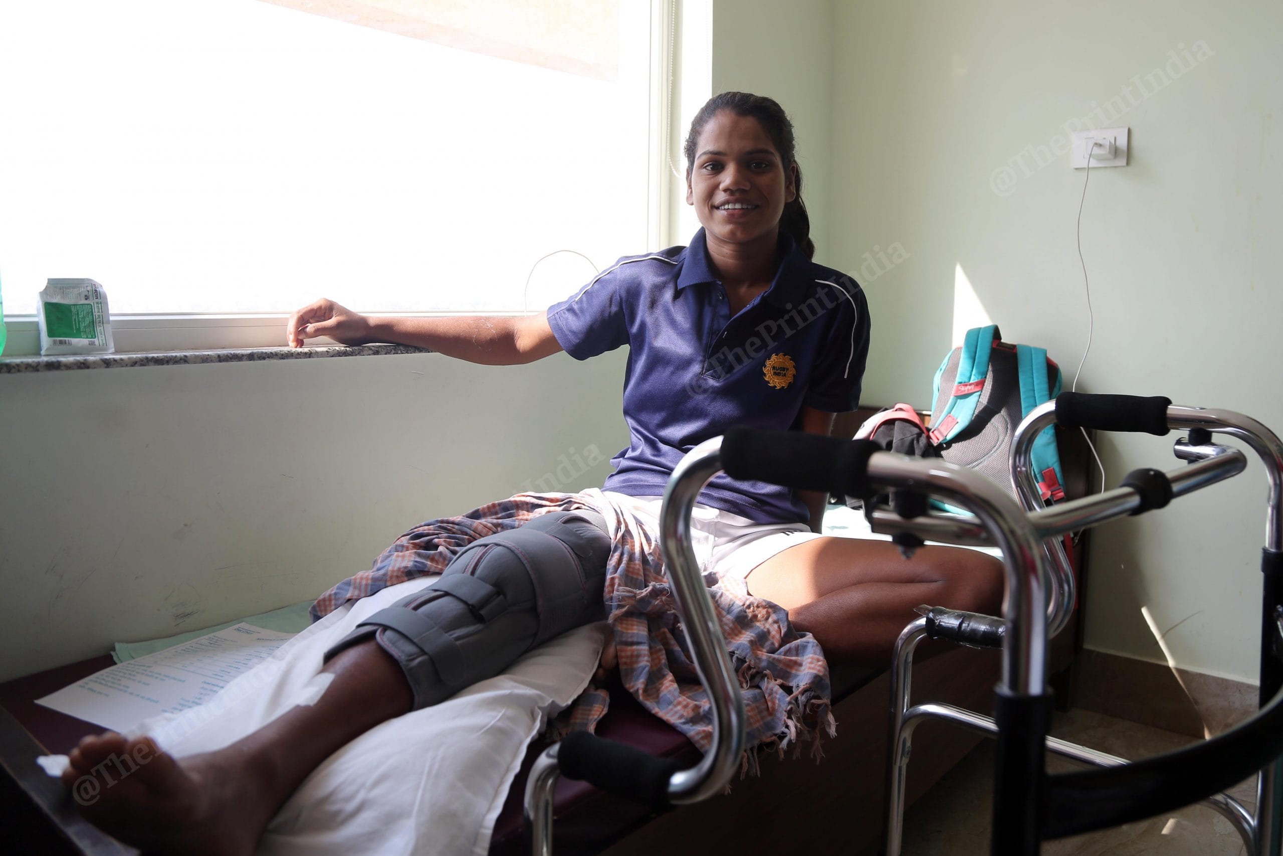 Arti Kumari recovering from her surgery. | Suraj Singh Bisht | ThePrint