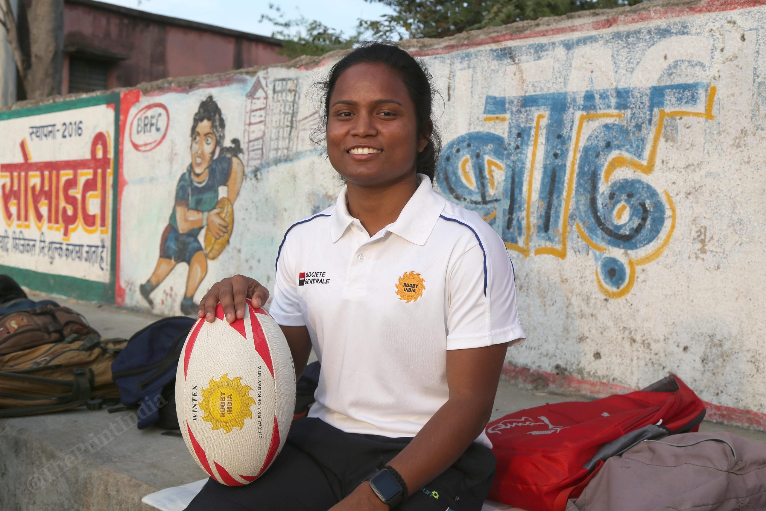 Sweety Kumari at Barh stadium | Suraj Bisht Singh | ThePrint