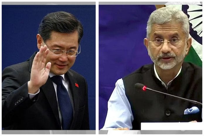 File photo of Qin Gang and S. Jaishankar | Agencies