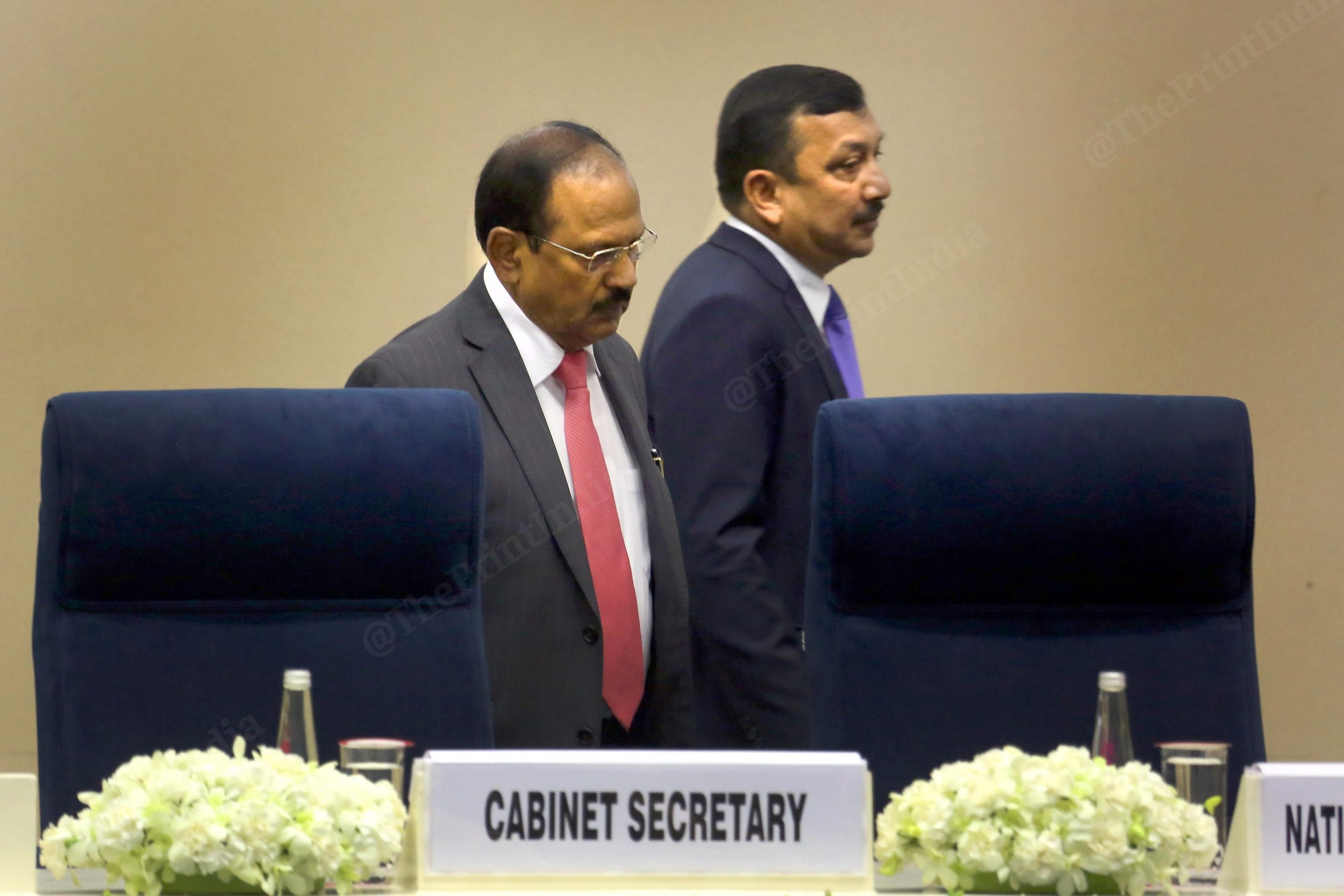 NSA Ajit Doval (L) and CBI Director Subodh Kumar Jaiswal (R) | Praveen Jain | ThePrint