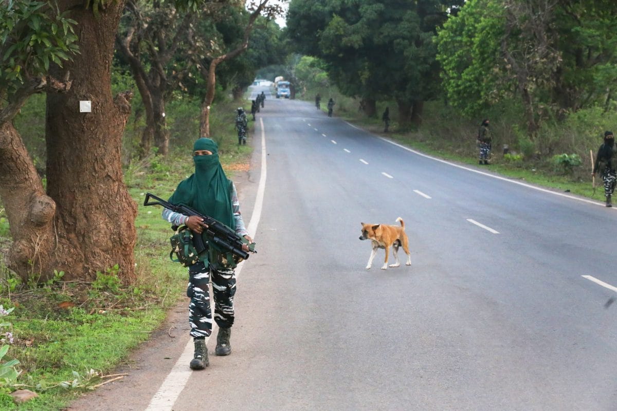 During Road Operation Party, there are three teams -- one clears the main road, other two teams in the jungle | Photo: Manisha Mondal | ThePrint