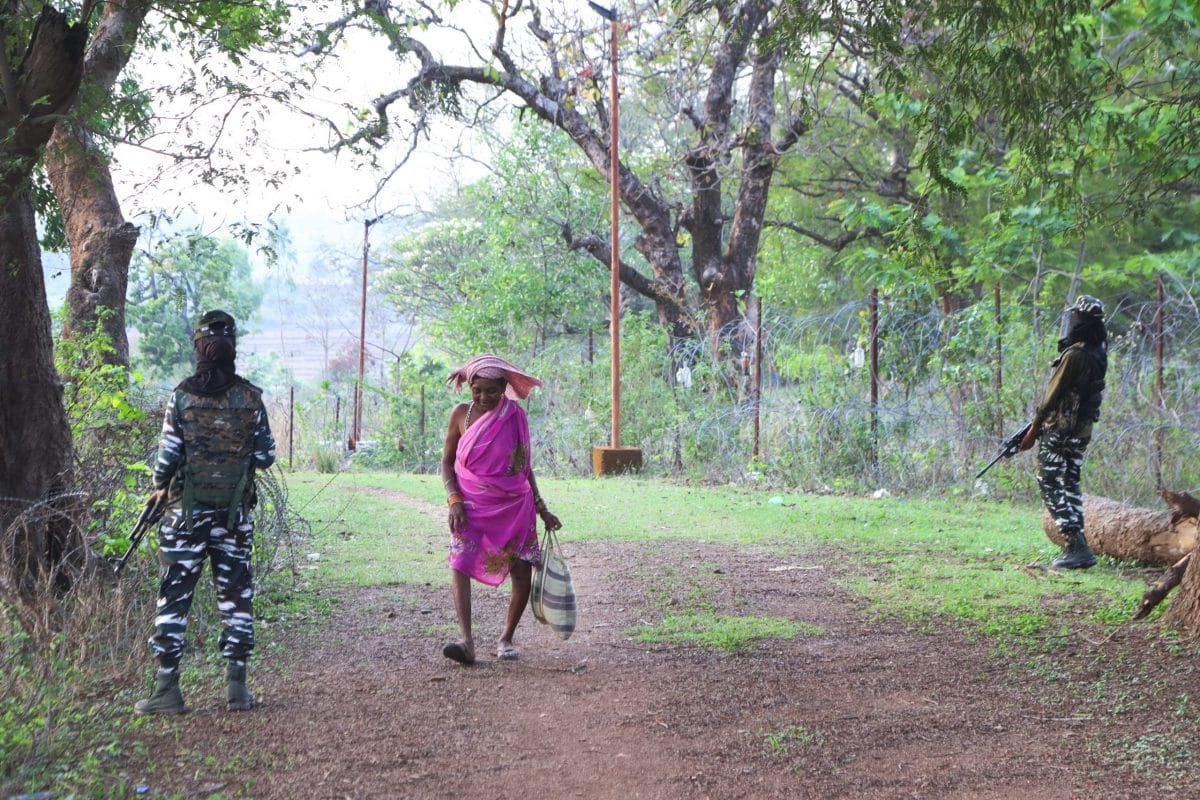 CRPF personnel does patrolling in tribal areas of Bastar, Chhattisgarh | Photo: Manisha Mondal | ThePrint