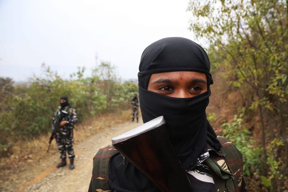 Manipur in not an active combat area. The 213 Battalion's women posted in this region manage law and administration. They go for election duties in remote areas | Photo: Manisha Mondal | ThePrint