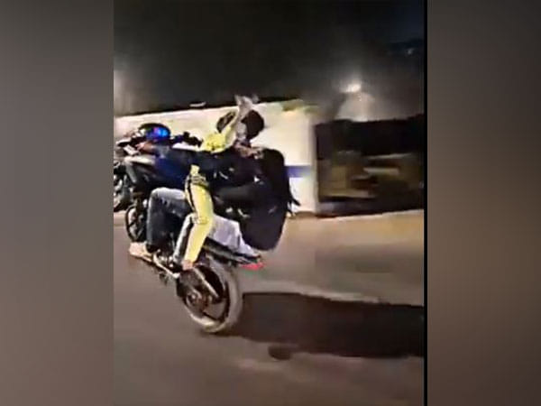 Mumbai biker arrested days after video of 'wheelie' stunt went viral on social media