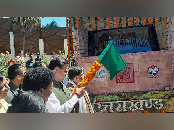 Uttarakhand: CM Dhami flags off 'Manaskhand' tableau for displaying across state
