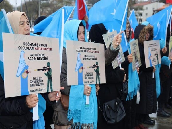 Uyghurs in Turkey commemorate Baren revolution against Chinese atrocities