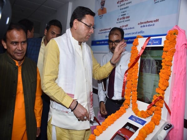 Uttarakhand: CM Dhami inaugurates 'Health ATM', to facilitate health tests at home